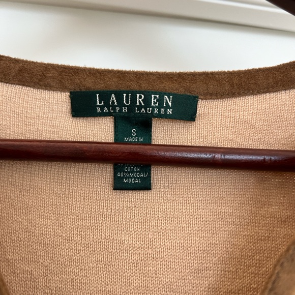 Brown Ralph Lauren three-quarter sleeve shirt - Picture 2 of 3